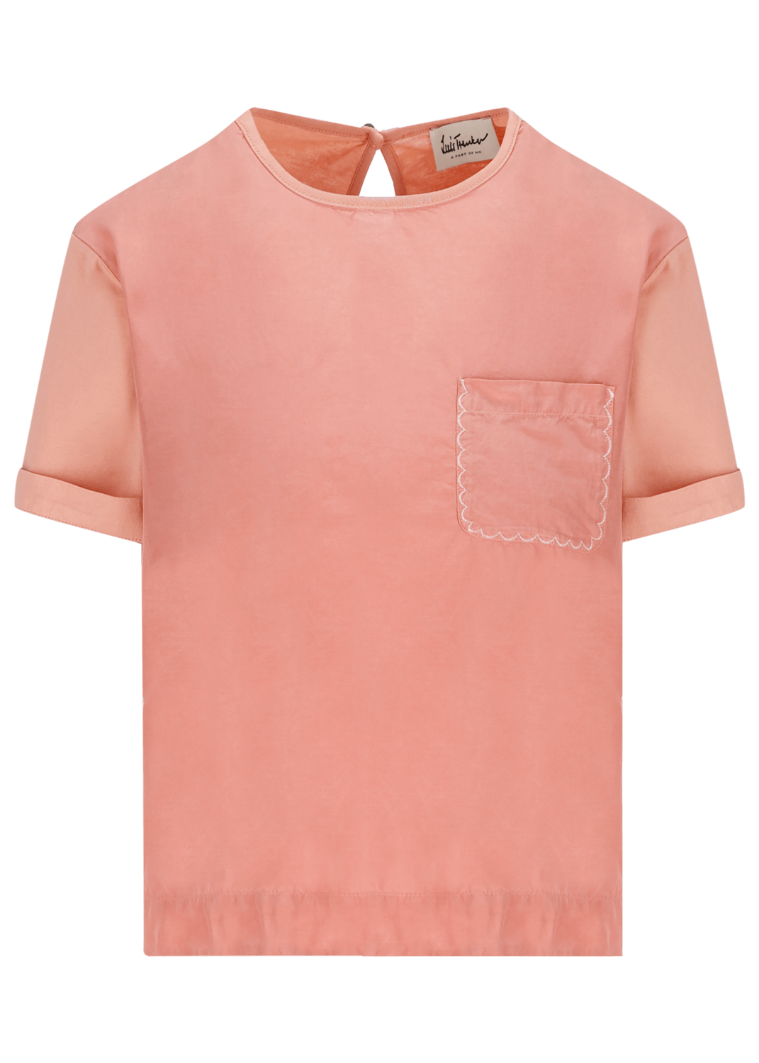 Lutanja T-shirt with an embroidered breast pocket | M | T42590-3200_M